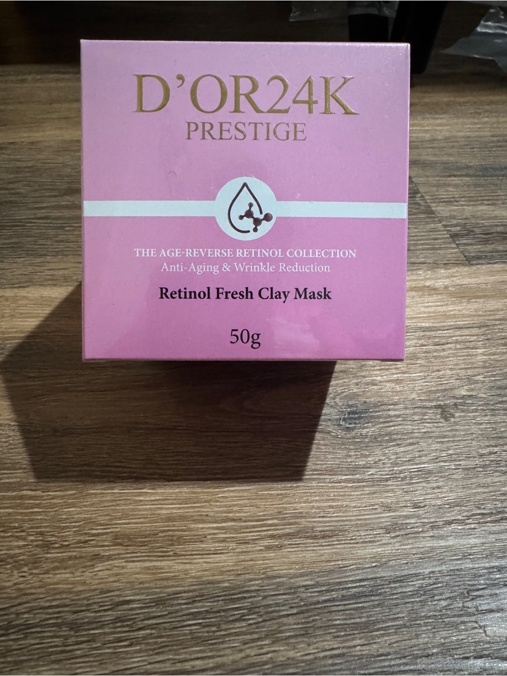 D'OR24K Prestige Retinol Fresh Clay Mask - Pink